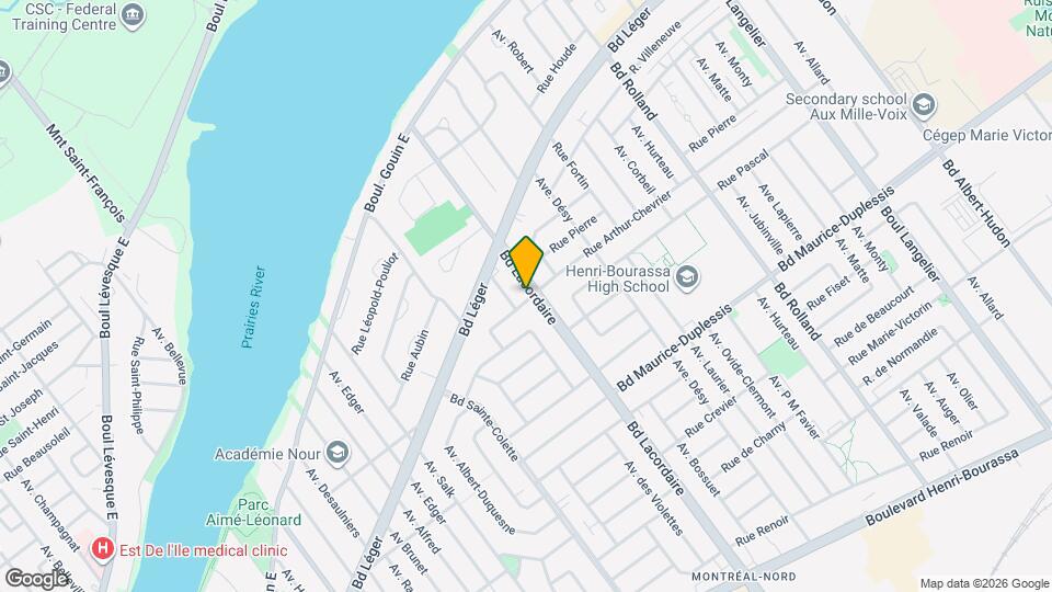 12270 Lacordaire Boul Map and Location Details