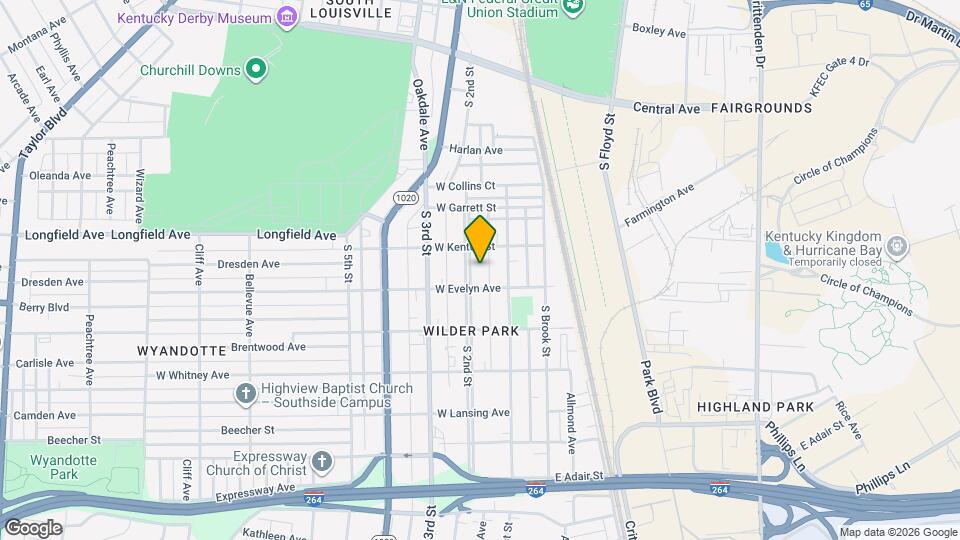 4013 S 2nd St Map and Location Details