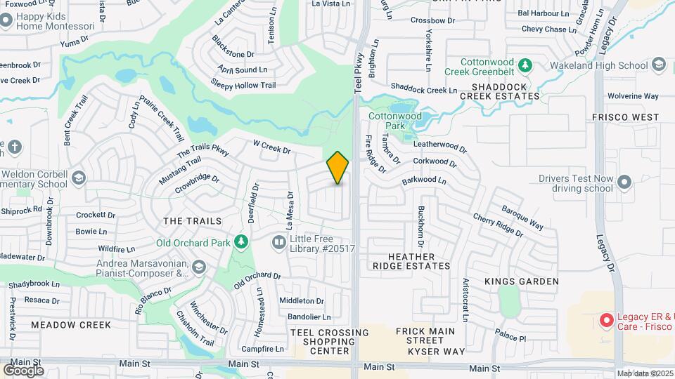 10089 Wheat Ridge Dr Map and Location Details