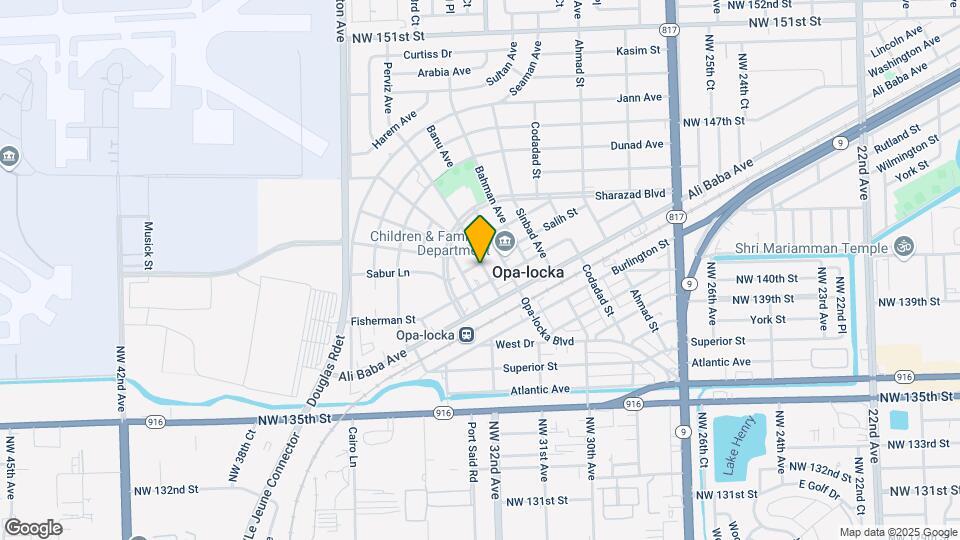330 S Perviz Ave Map and Location Details
