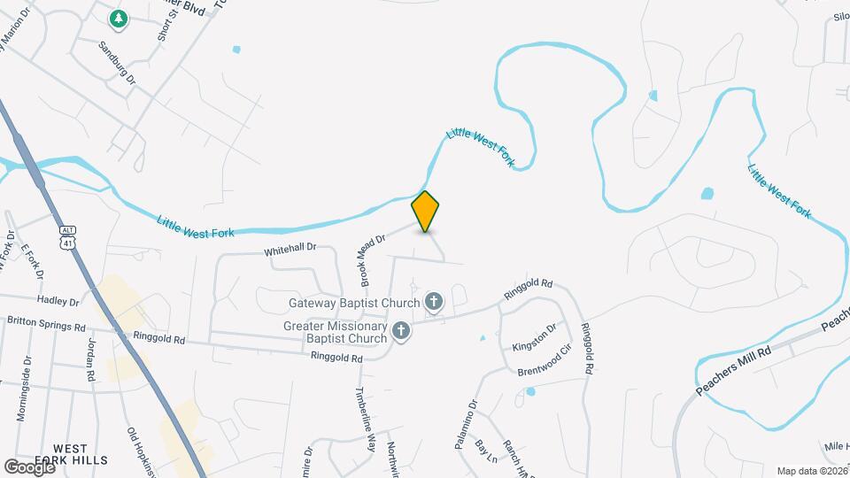 382 Brook Mead Dr Map and Location Details