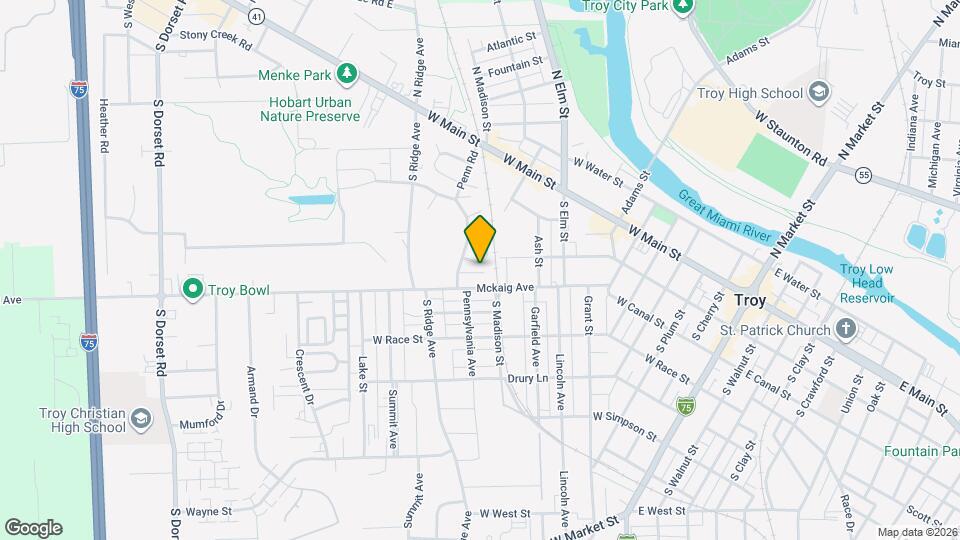 921 Kent Ln S Map and Location Details
