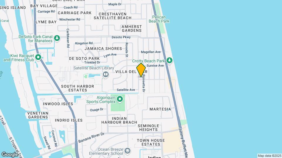 170 Palmetto Ave Map and Location Details