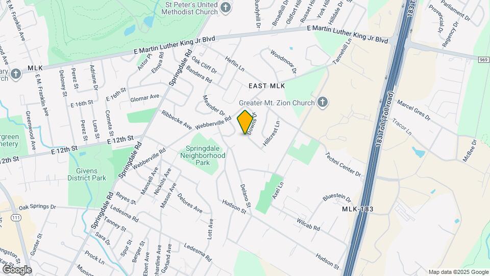 5323 Downs Dr Map and Location Details