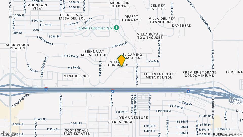 12179 E Via Loma Vista Map and Location Details