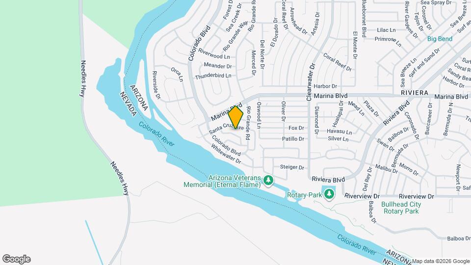 2080 Sweetwater Dr Map and Location Details