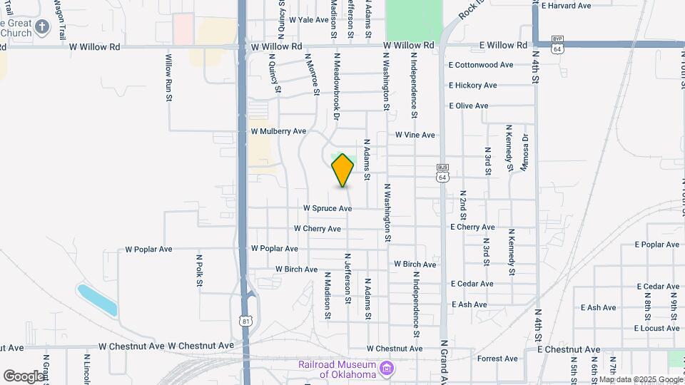 1606 N Meadowbrook Dr Map and Location Details