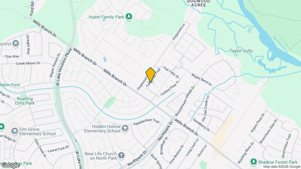 3331 Lost Maple Forest Ct Mapa y Detalles de la Ubicación