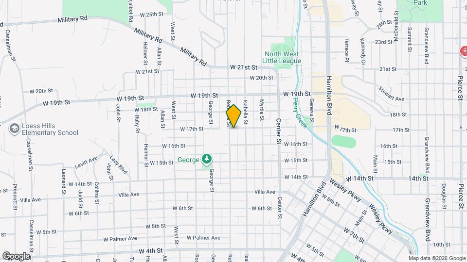 1620 Rebecca St Map and Location Details