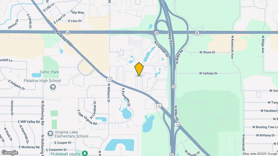 1356 Geneva Dr Map and Location Details