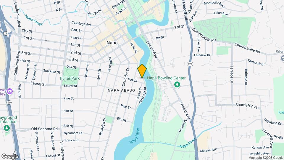 511-525 Riverside Dr Map and Location Details