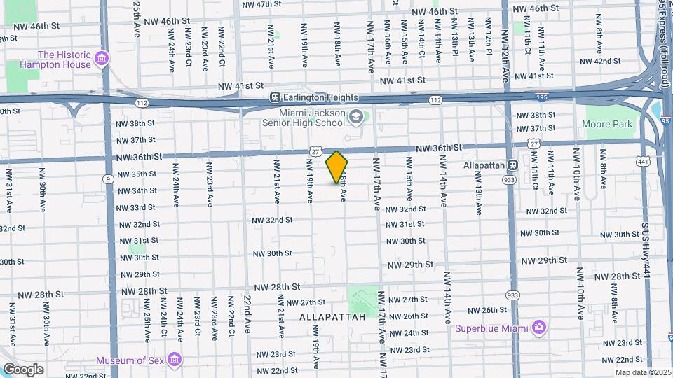 1820 NW 34th St Map and Location Details