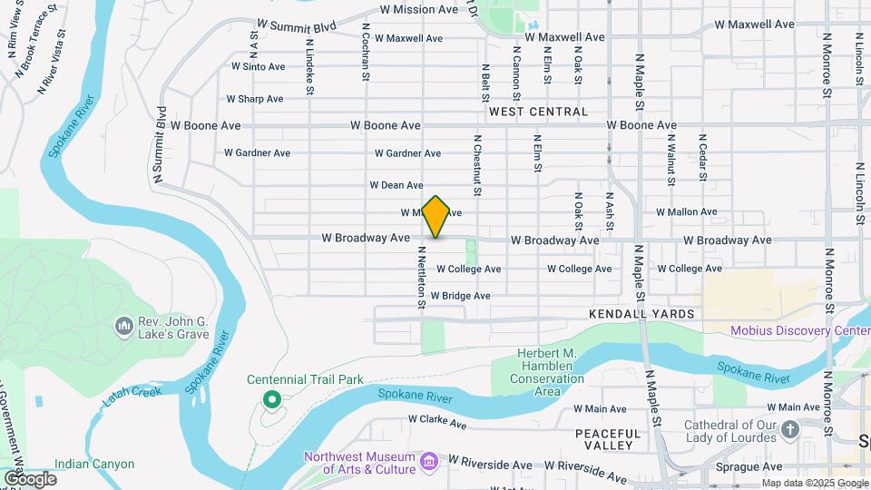 2215 W Broadway Ave, Unit 3 Map and Location Details