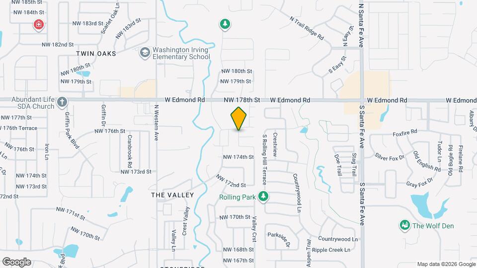 17613 Nantucket Ave Map and Location Details