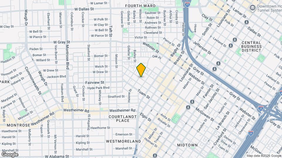 218 Dennis St, Unit First Floor Bedroom Map and Location Details