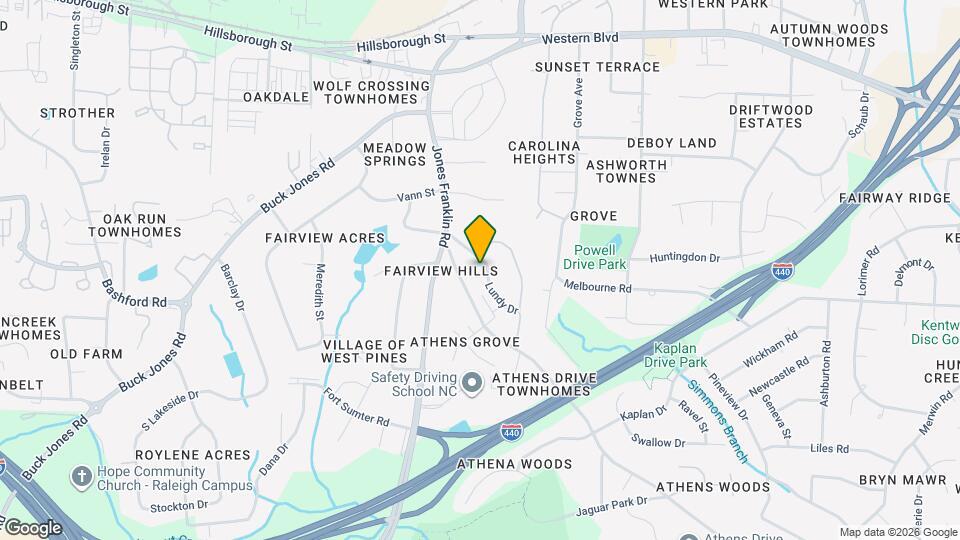 5133 Lundy Dr Map and Location Details