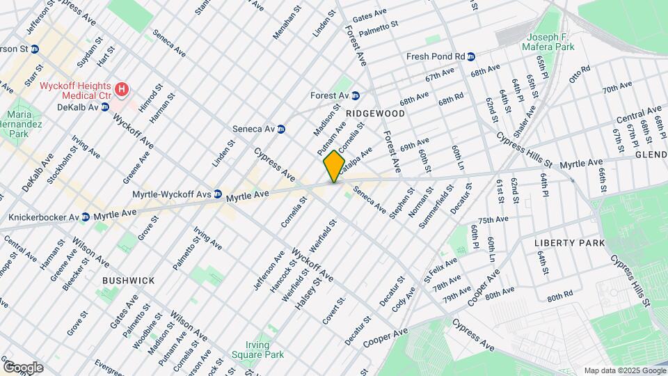 Central AC, washer/dryer, Exposed Brick Ro Map and Location Details