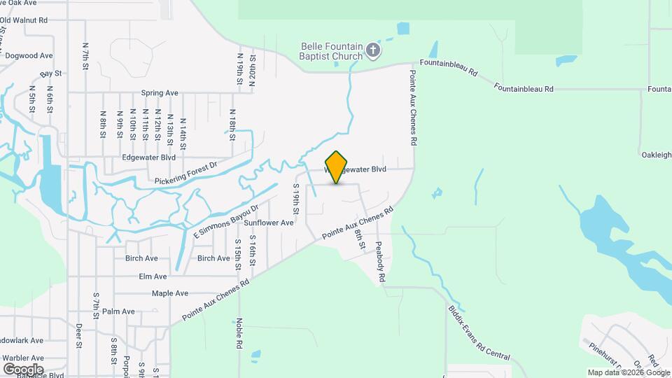 2508 Rue Beaux Chenes Central Map and Location Details