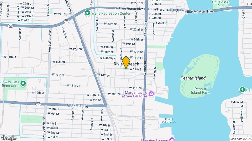 1324 F Ave Mapa y Detalles de la Ubicación