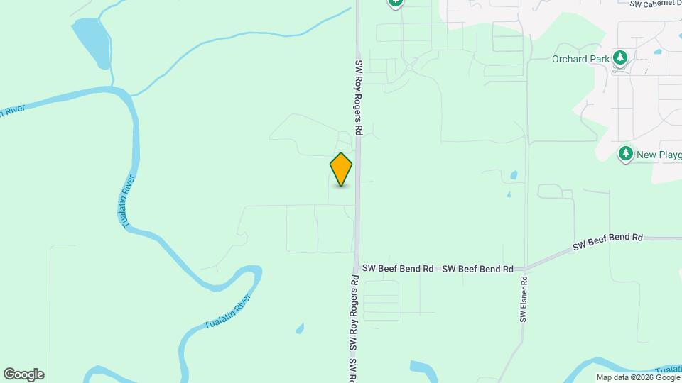 16093 SW Roy Rogers Rd Map and Location Details