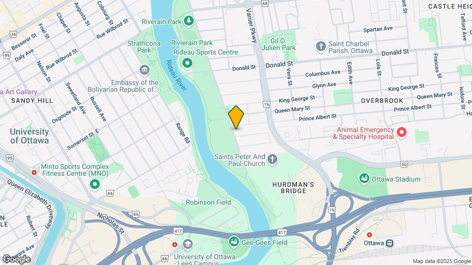 1097 N River Rd Map and Location Details