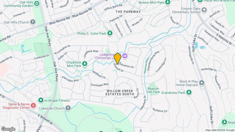 308 Prewett Dr Map and Location Details