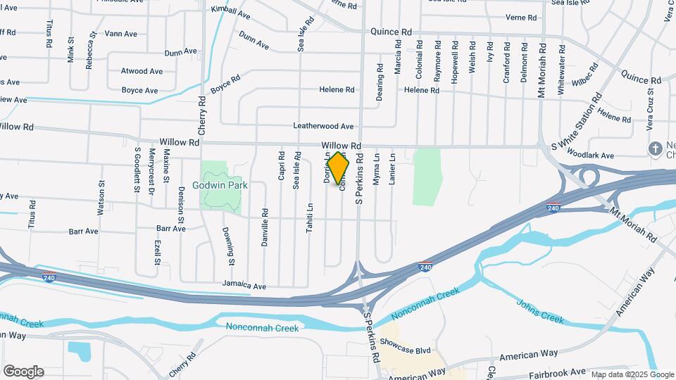 1761 Cornelia Ln Map and Location Details