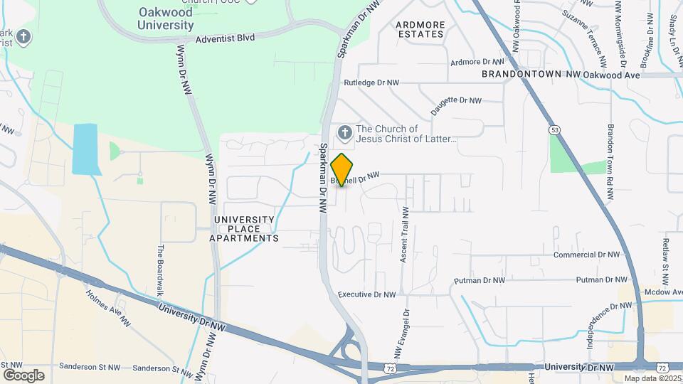 1511 Halston Cir NW Map and Location Details