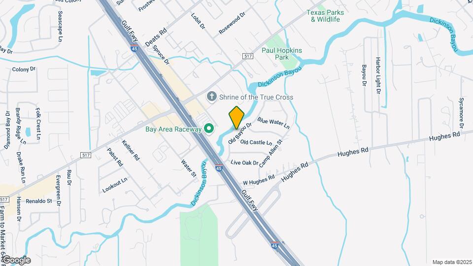 301 Old Bayou Dr Map and Location Details