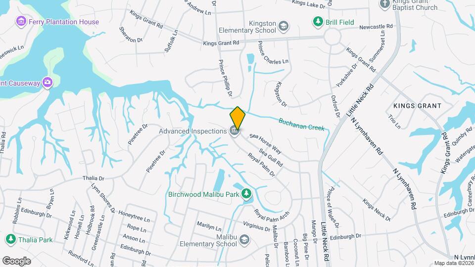 3641 Sea Gull Rd Map and Location Details