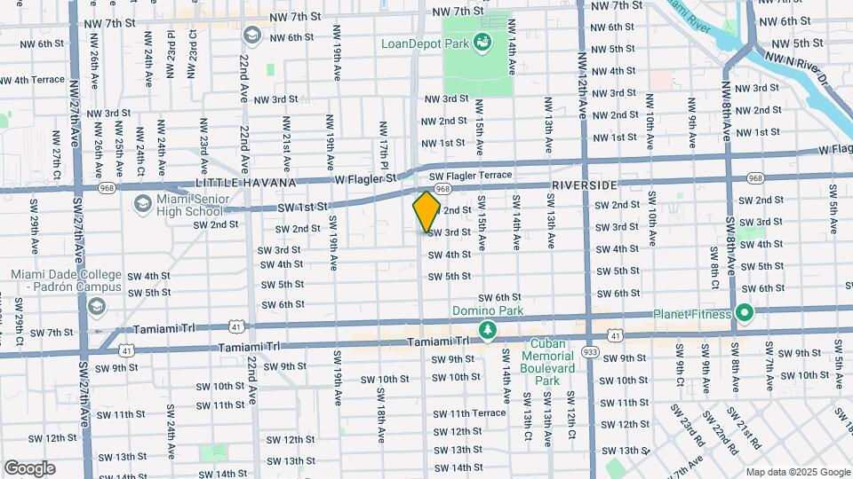 1650 SW 3rd St, Unit 3 Map and Location Details