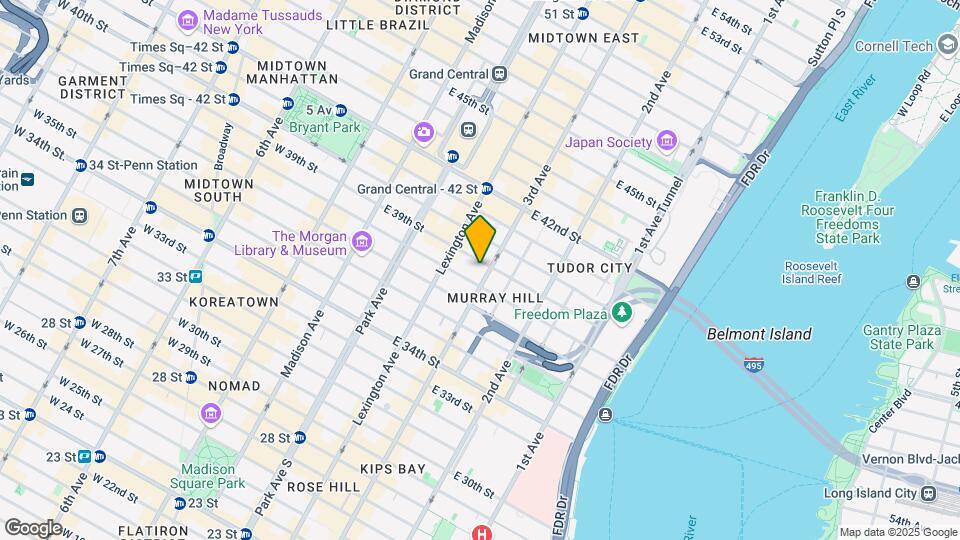 592 Third Ave Mapa y Detalles de la Ubicación