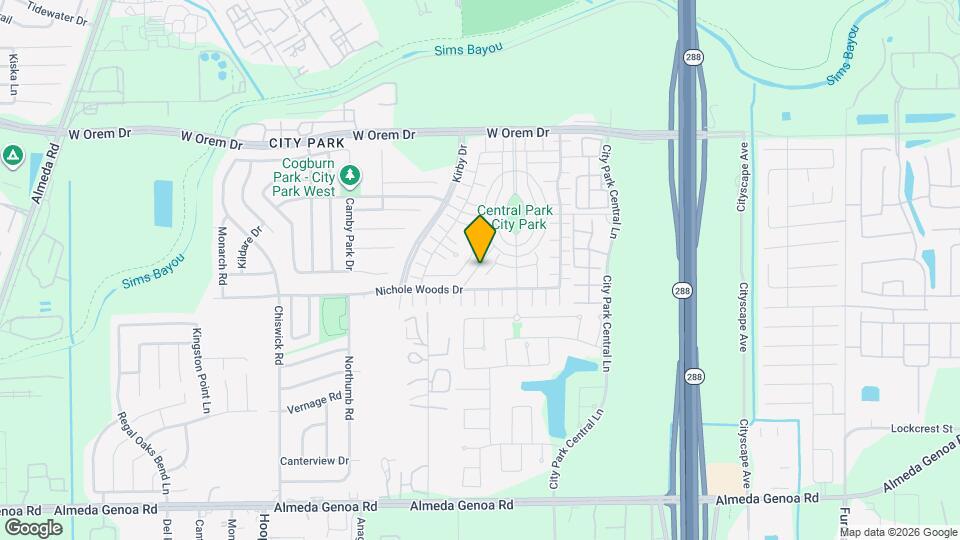 11928 Prior Park Dr Map and Location Details