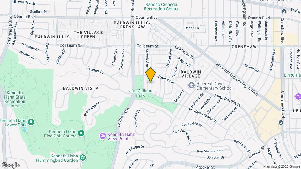 4032 Stevely Ave Map and Location Details