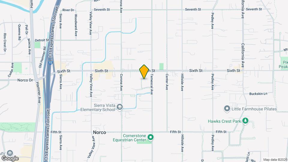 3825 Chaparral Dr Map and Location Details
