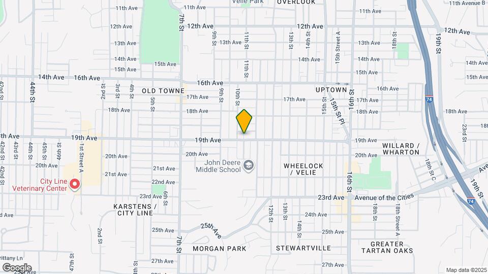 1011 19th Ave Map and Location Details