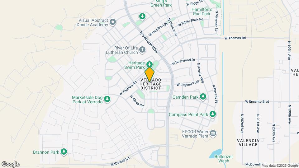 2470 N Heritage St Map and Location Details