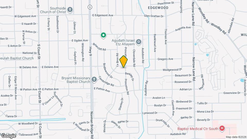 3556 Princeton Rd Map and Location Details