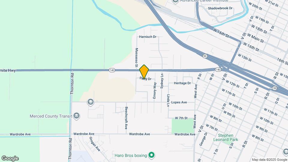 2036 Patty Dr Mapa y Detalles de la Ubicación