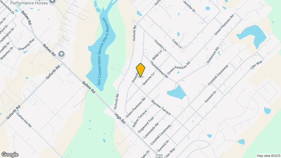 302 Sparrow Ln Map and Location Details