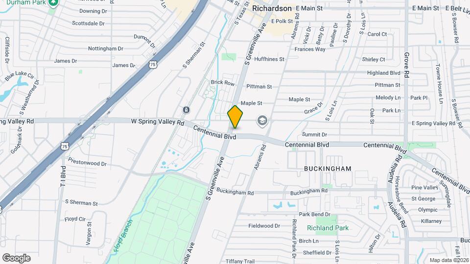 301 Centennial Blvd Map and Location Details