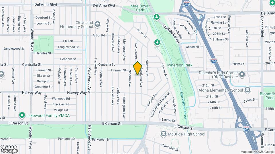 4408 Ostrom Ave Map and Location Details