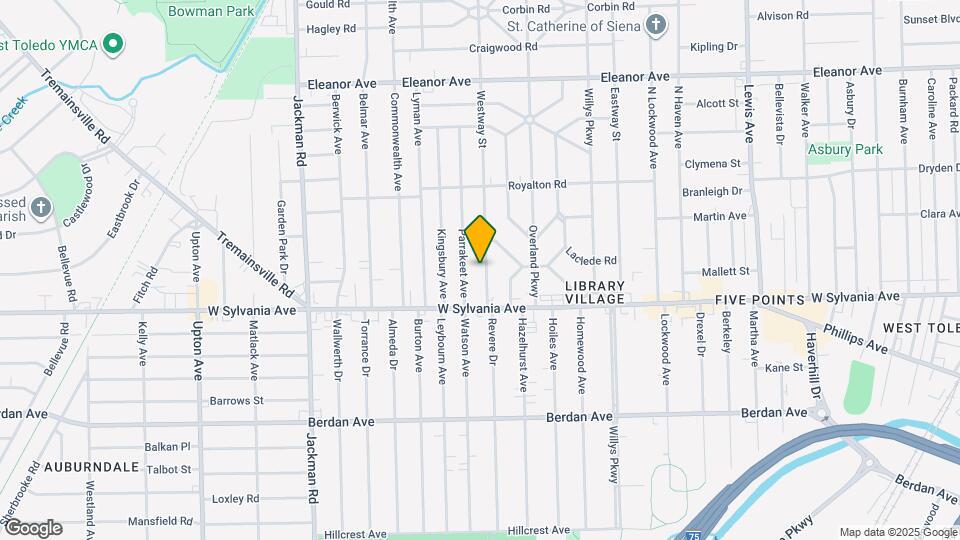 4043 Westway St Map and Location Details