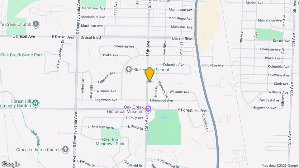 3601 15th Ave Map and Location Details