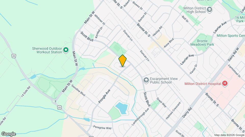 243 Pringle Ave Map and Location Details