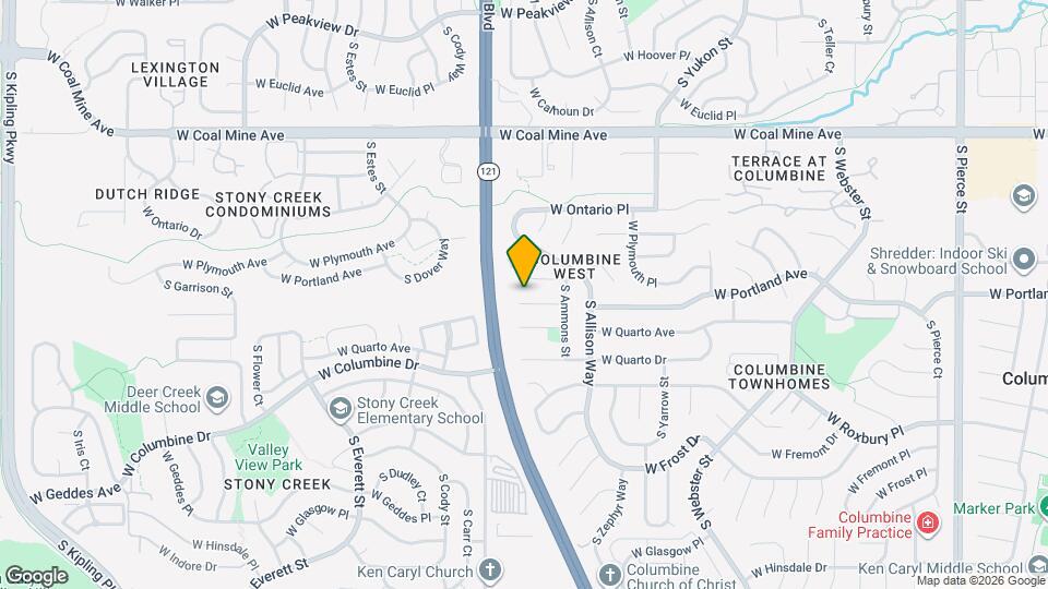 8261 W Portland Ave Mapa y Detalles de la Ubicación