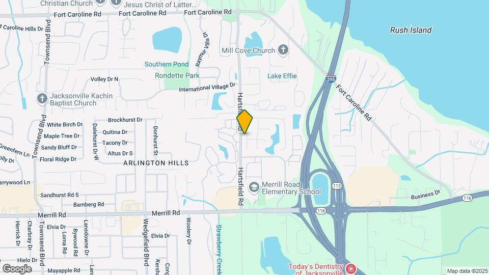 3272 Lake Effie Ct N Map and Location Details