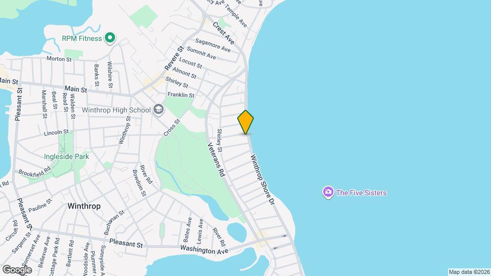 181 Winthrop Shore Dr, Unit #2 Map and Location Details