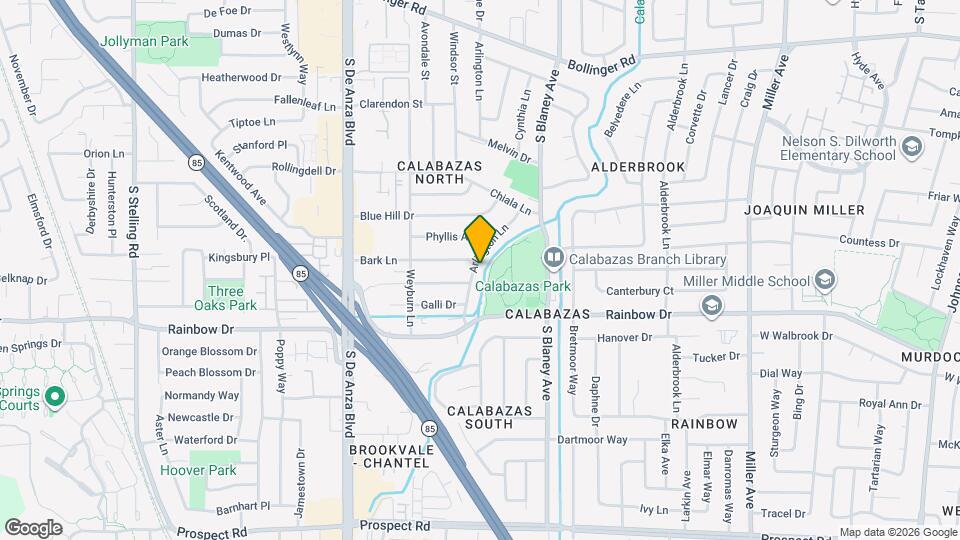 1190 Arlington Ln Map and Location Details