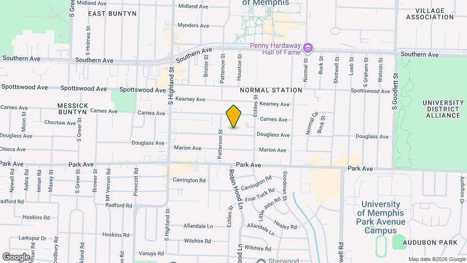 3666 Douglass Ave Map and Location Details